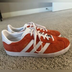 Orange Adidas Gazelle’s- Like New